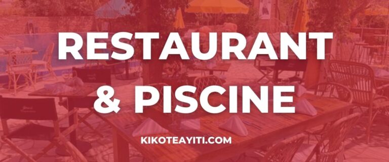 restaurant piscine kikoteayiti.com